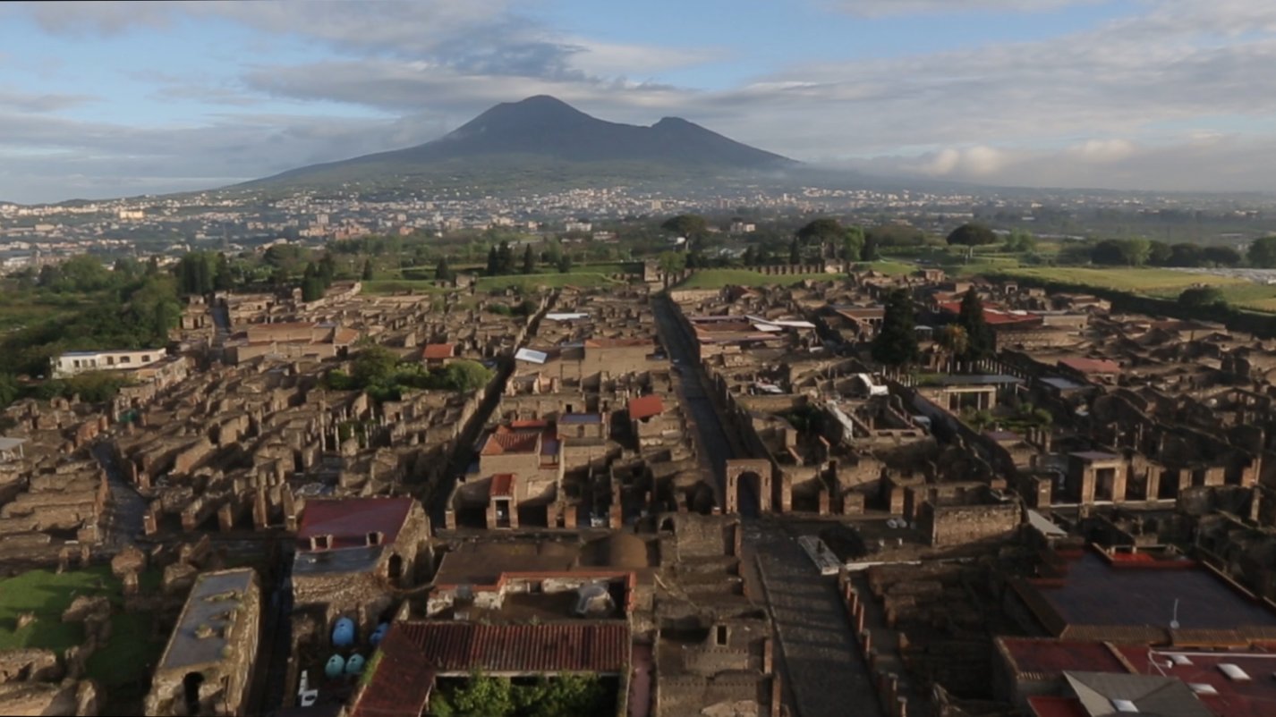 Pompei, su Sky 3D un viaggio mai visto con un drone tra gli scavi